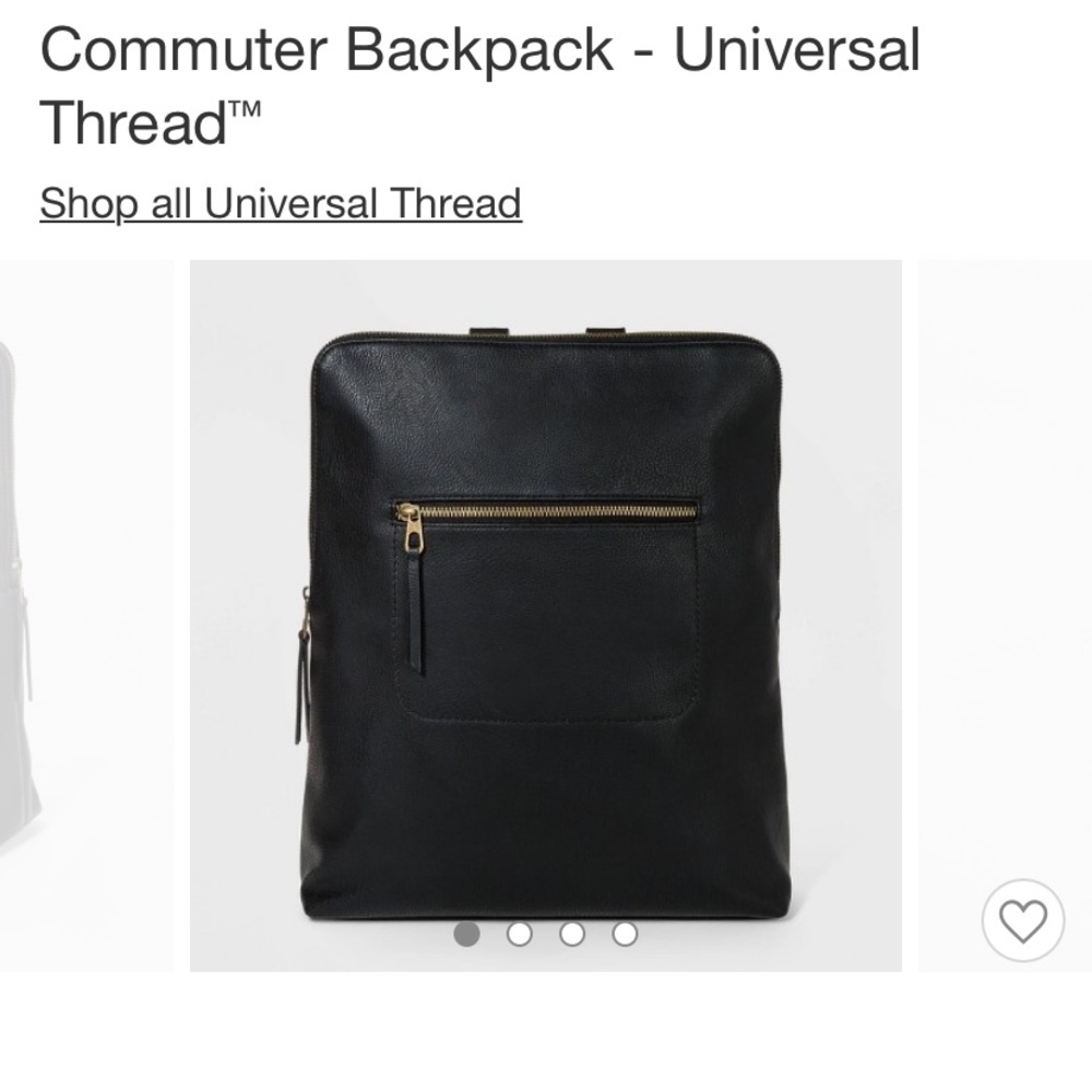 Vegan Leather Backpack